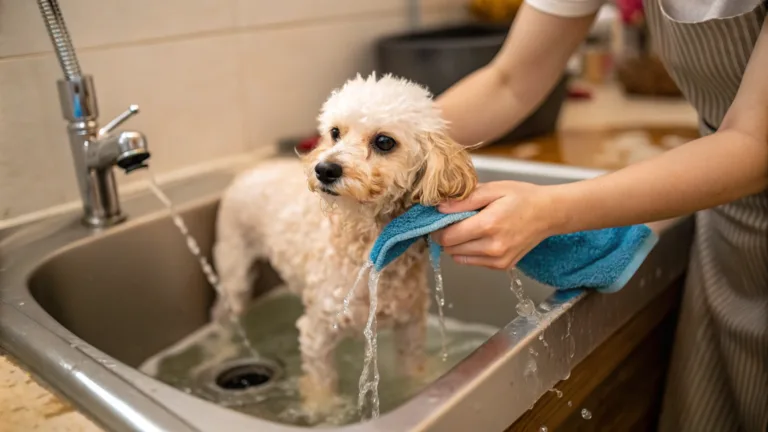 Bathing Poodles At Home: Make Your Poodle Sparkle!