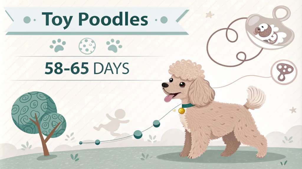 how long is the Gestation Period Of A Toy Poodle