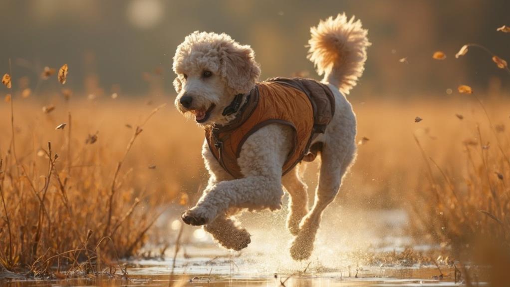 poodles are not commonly hunted