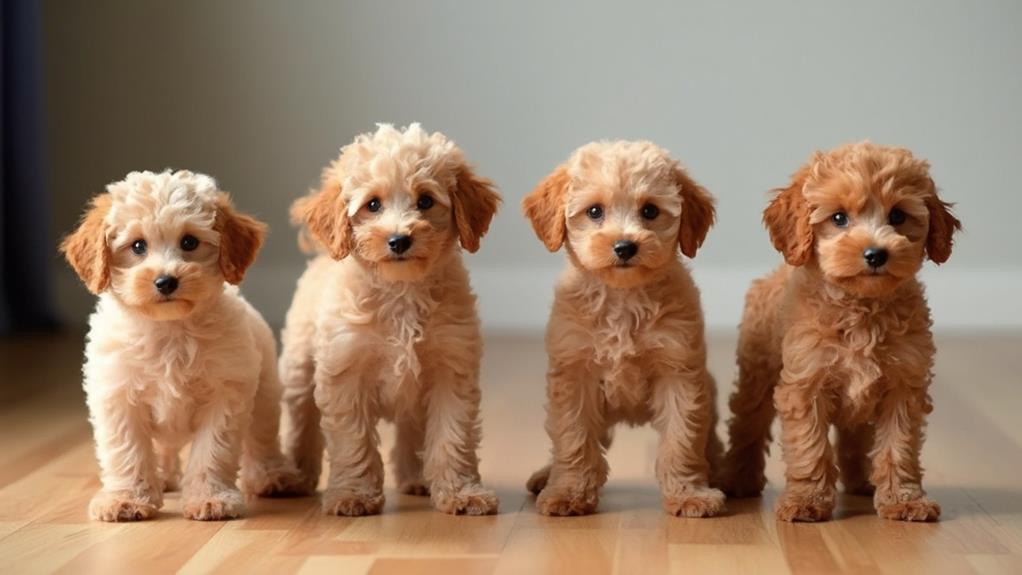 poodle puppy growth stages detailed