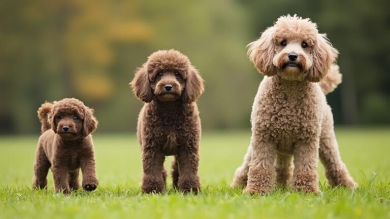 poodle growth timeline