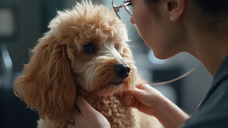 poodles coat type examined