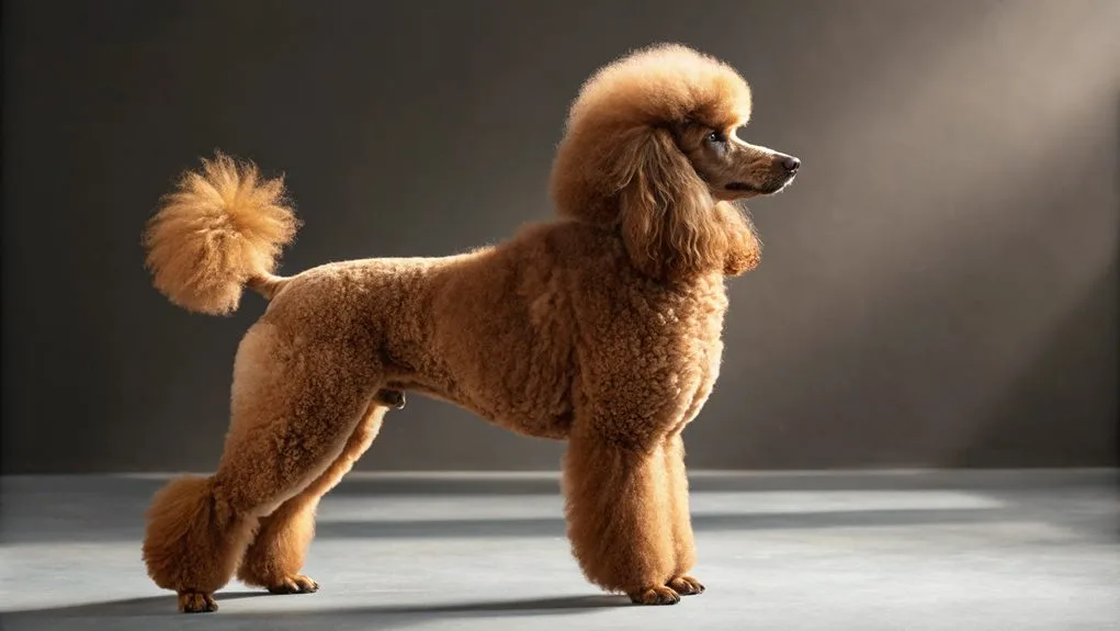 apricot miniature poodle