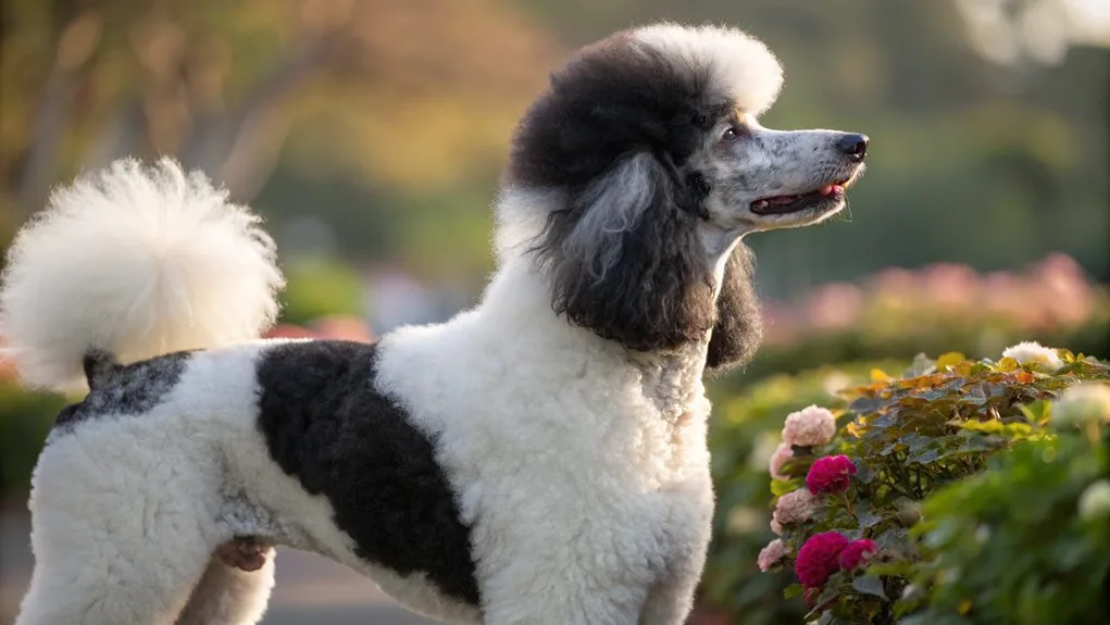 parti poodle physical characteristics and features