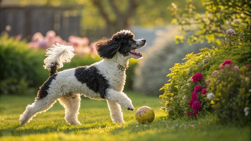 traits and conduct patterns of parti poodle