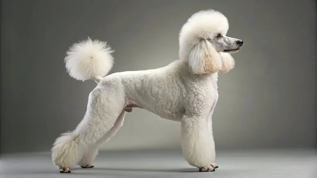 poodle coat color evolution