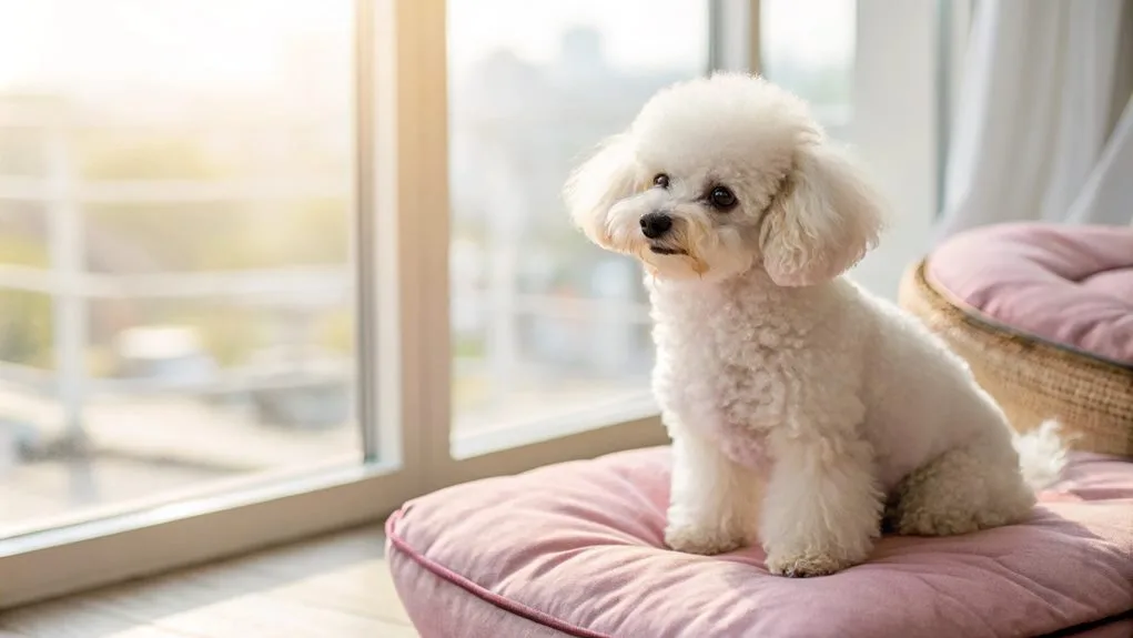 small cute toy poodle