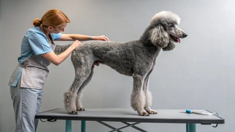 monitoring poodle hip health